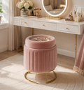 Calvioner™ Liora Velvet Jewelry Vanity Stool