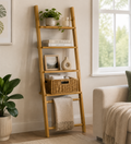 Calvioner™ Serelle Bamboo Room Accent Ladder Rack